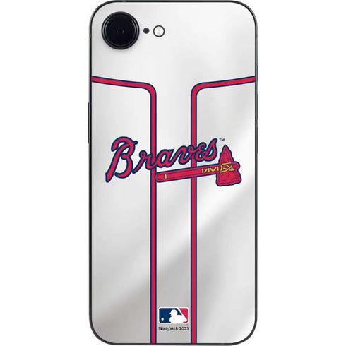 MLB Atlanta Braves Home Jersey iPhone 16e Skin
